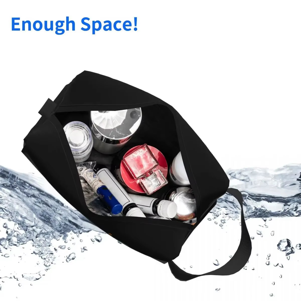 Travel Tractor Toiletry Bag Portable Makeup Cosmetic Organizer for Women Beauty Storage Dopp Kit Box