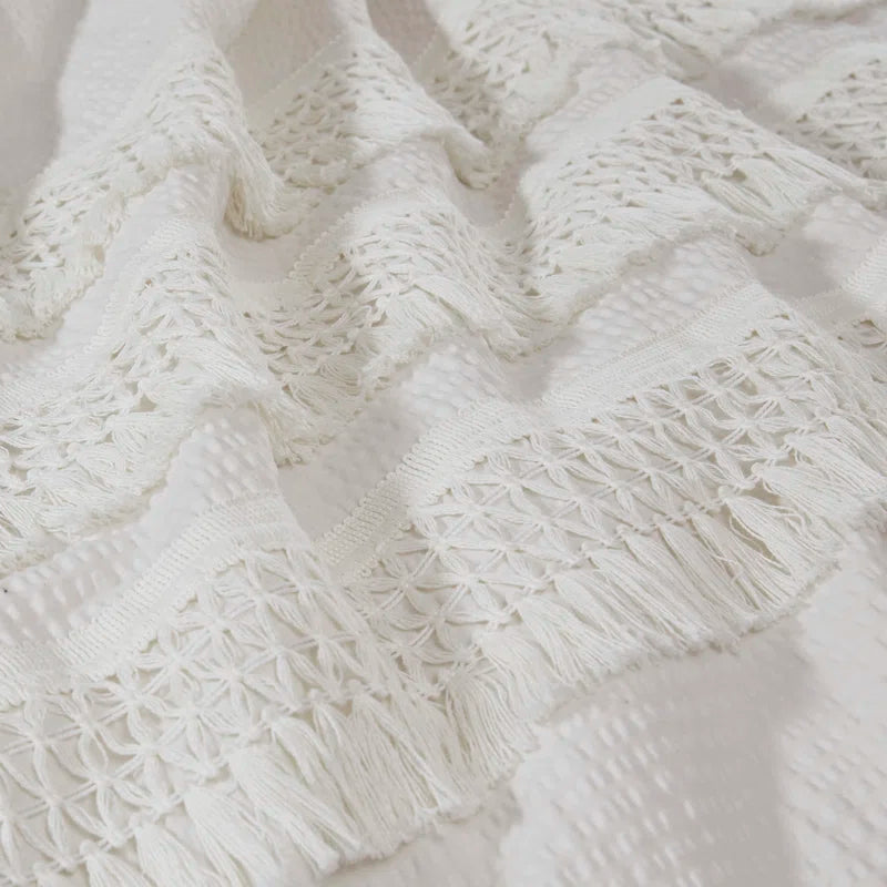Hugo 3 Piece Cotton Seersucker Comforter Set