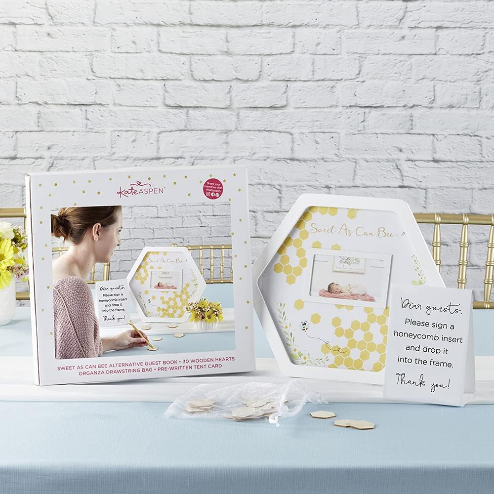 Sweet as Can Bee Baby Shower, One Size, White