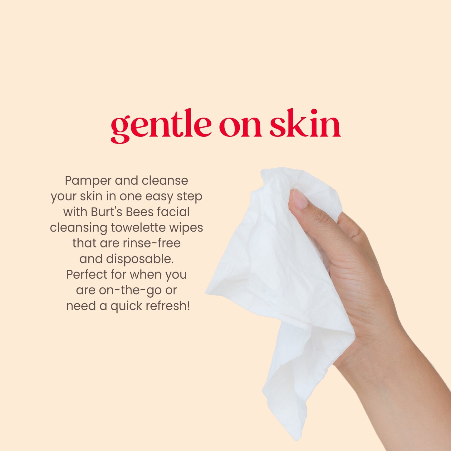 Soothing Facial Towelettes with Aloe Vera, 30 Ct. Package