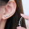 1.9 Carat Moissanite 925 Sterling Silver Earrings