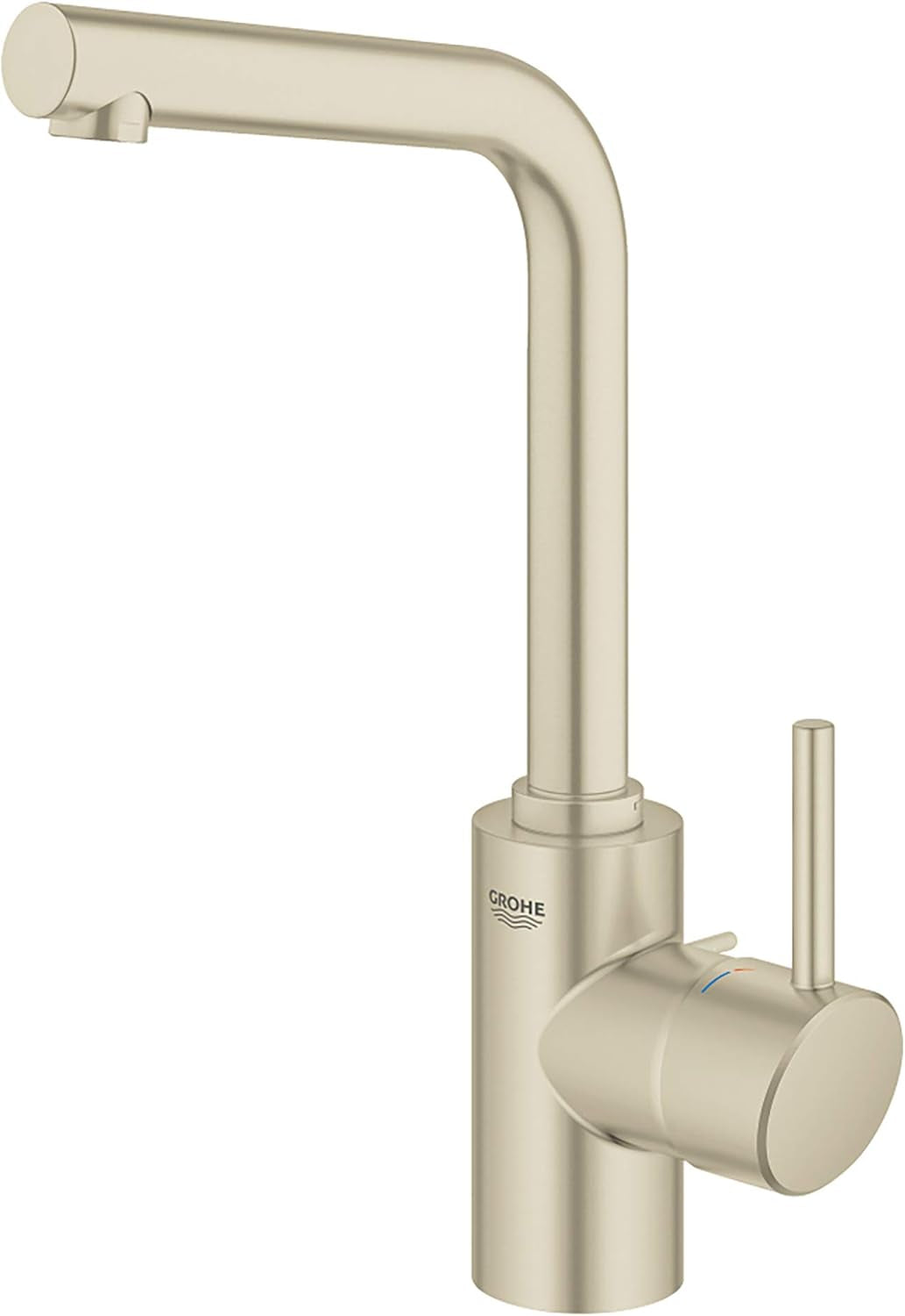23737EN2 Concetto Single-Handle Bathroom Faucet L-Size, Brushed Nickel Infinityfinish
