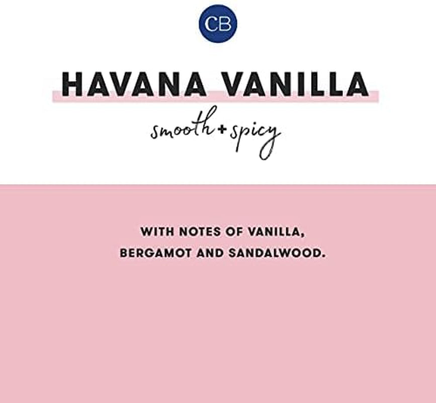 Signature Jar Candles - Long Lasting Soy Wax Blend - Luxury Tropical Scented Candles - Comes in Blue Decorative Glass Jar (Havana Vanilla, 8 Oz)