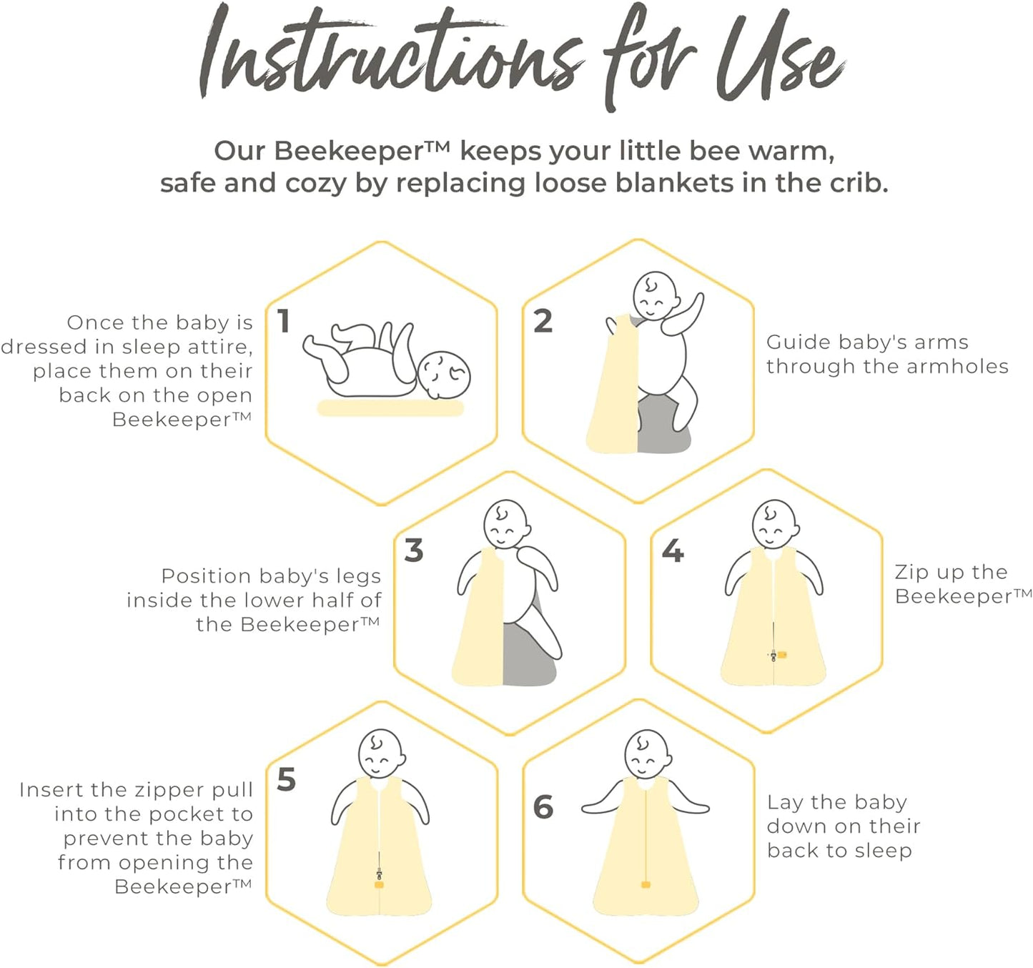 Unisex Beekeeper 100% Organic Cotton Wearable Blanket