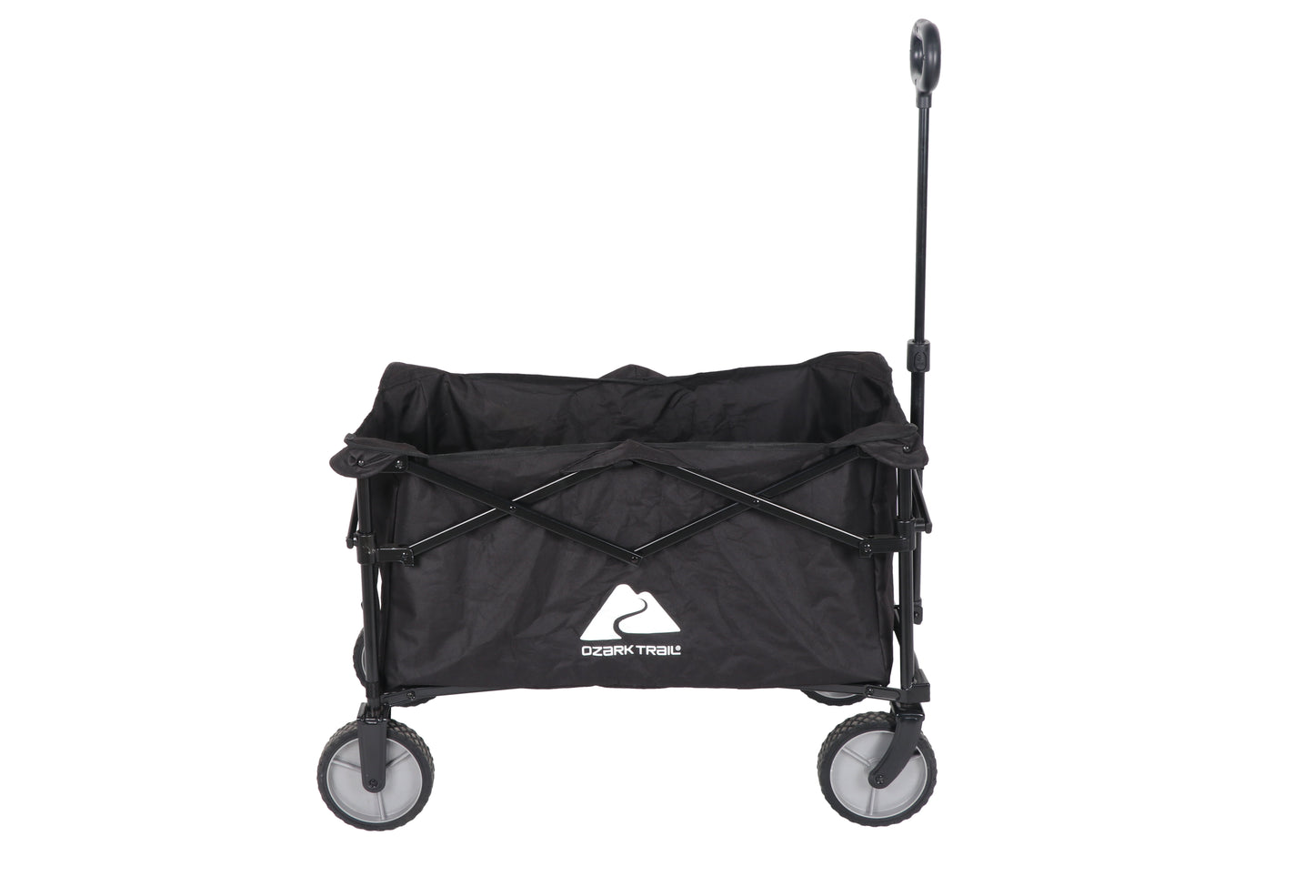Multi-Purpose Big Bucket Cart, Black Wagon, Height 24"