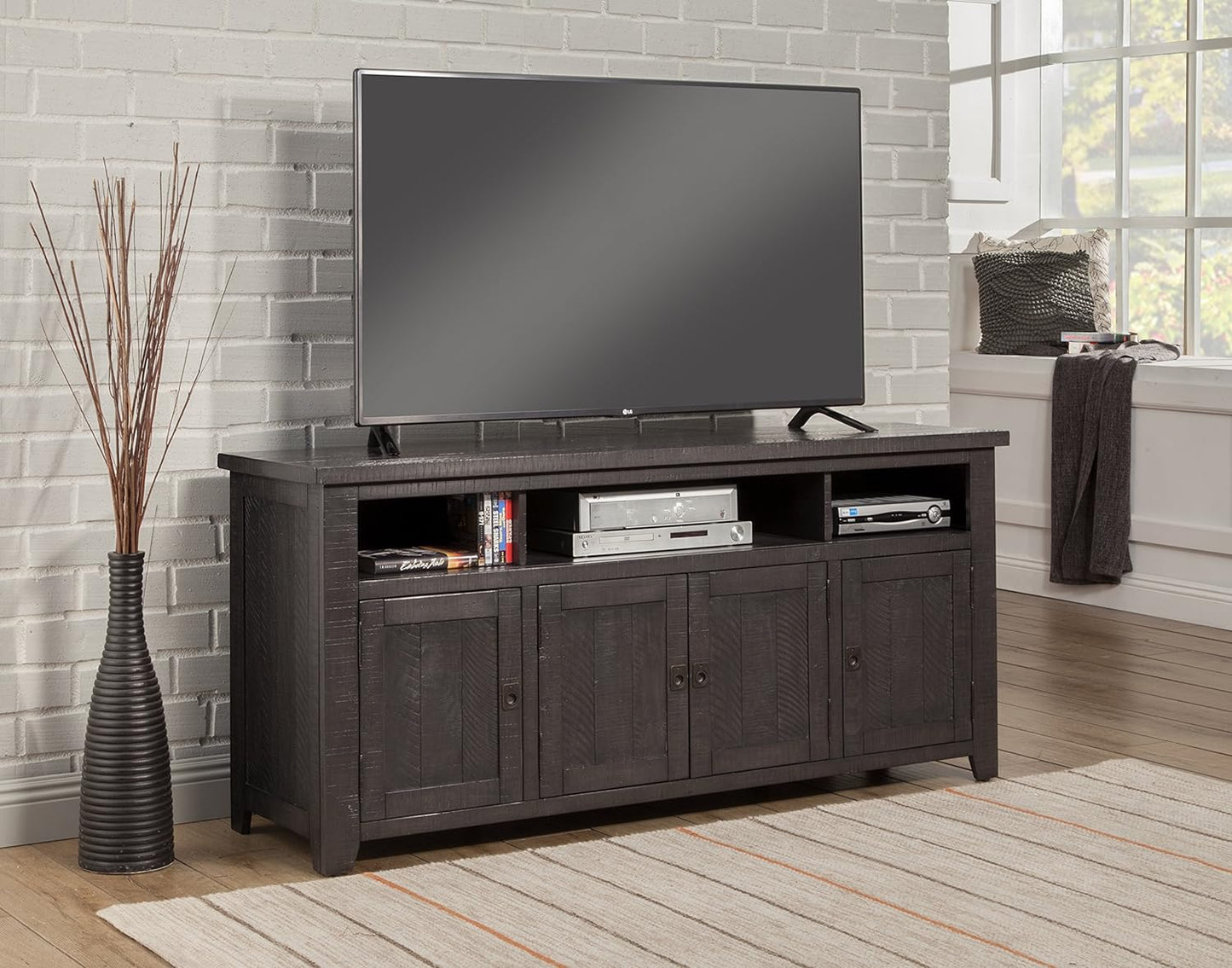 West Mill 65" TV Stand, Grey