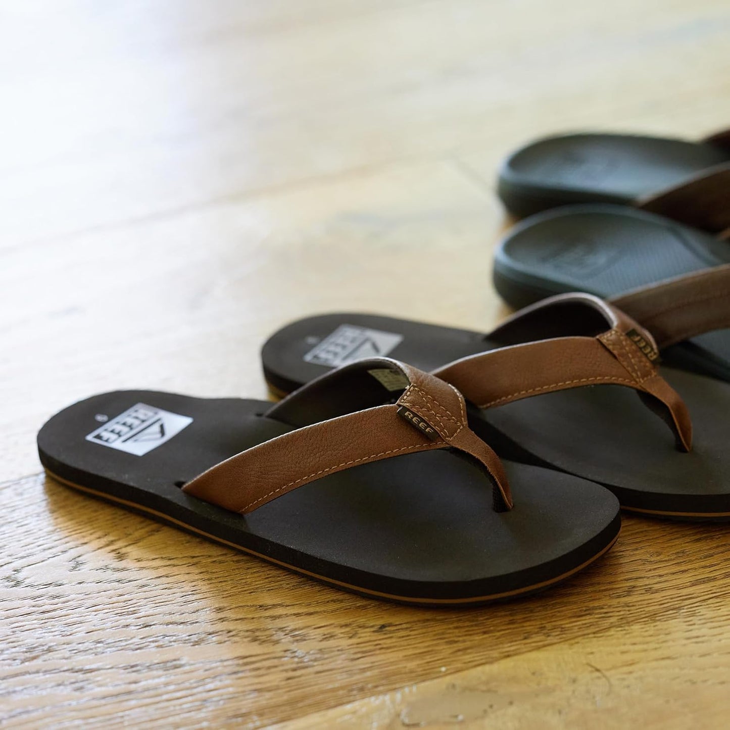 Twinpin Men'S Beach Flip Flop, Soft Cushion Footbed, Water Friendly