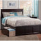 AFI Madison Queen Storage Platform Bed in Espresso
