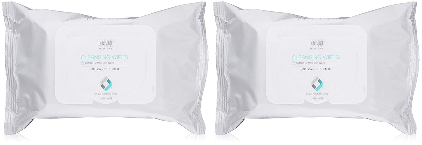on the Go Cleansing and Makeup Removing Wipes, 25 Count