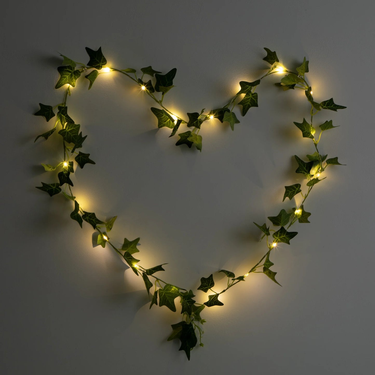 7 Ft. Ivy String Lights (Battery Operated, Warm White LED, Indoor Use)