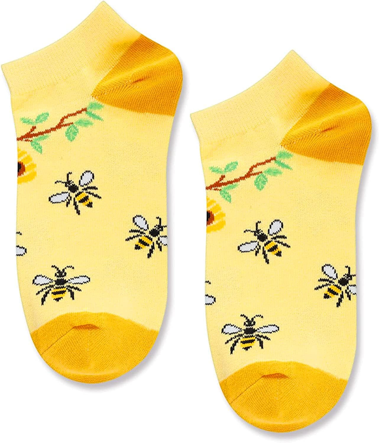 Funny Socks for Women - Bee Gifts Cow Gifts Corgi Gifts for Girls, Noverty Corgi Bee Cow Socks