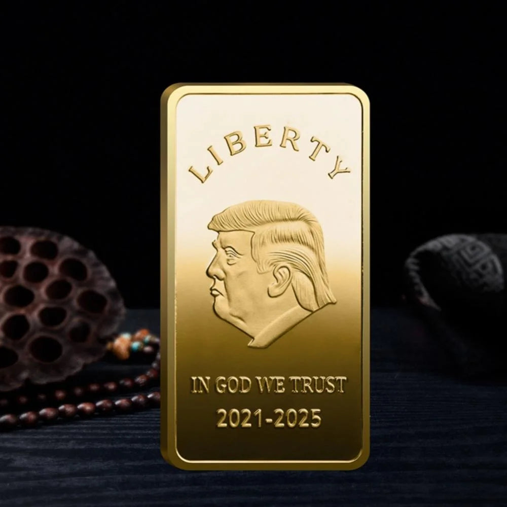 Donald Trump Gold Coin, Gold Plated Collectable Coin and Case Included, 45Th President, Certificate of Authenticity Official