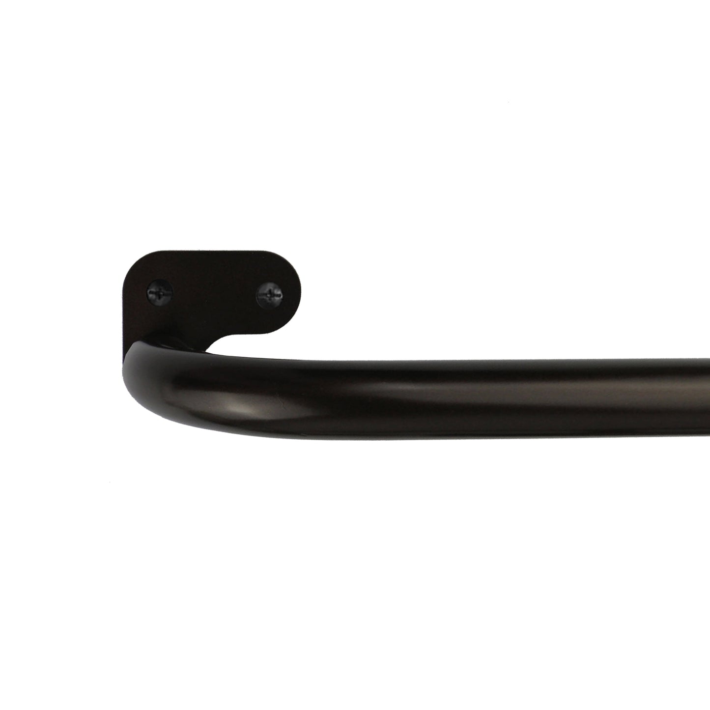 3/4" Diameter Bronze Room Darkening Wrap around Curtain Rod, 30"-84”