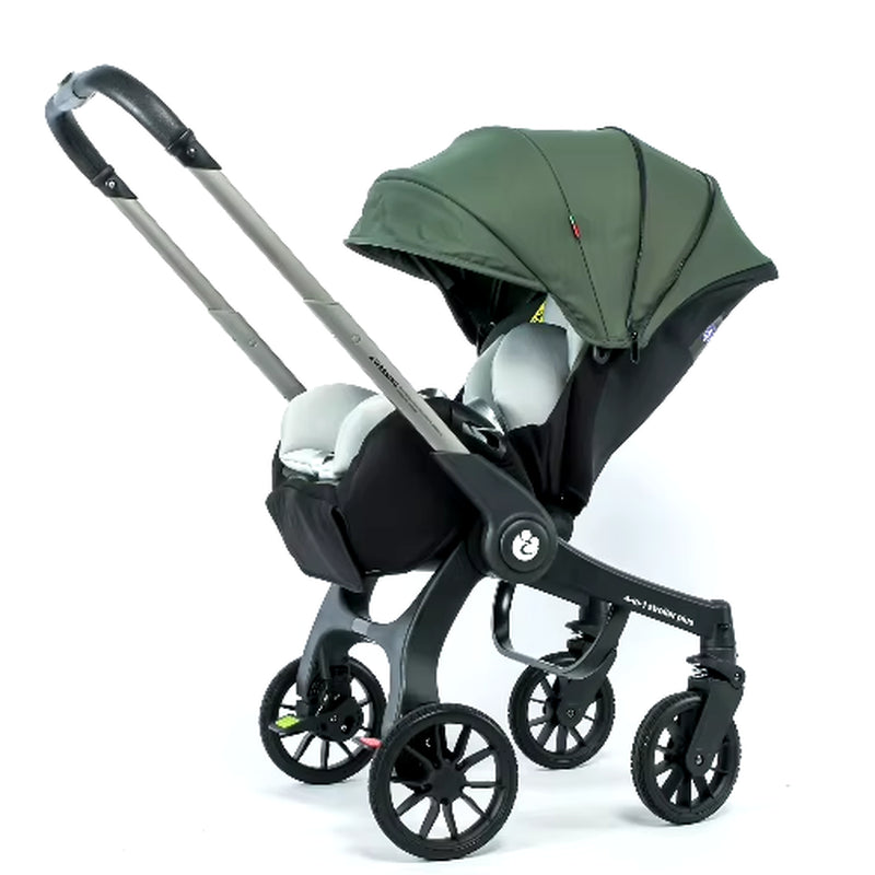 New Baby Stroller 4In1 Multifunctional Newborn Baby Carriage 3In1 Stroller Foldable Basket Type Seat