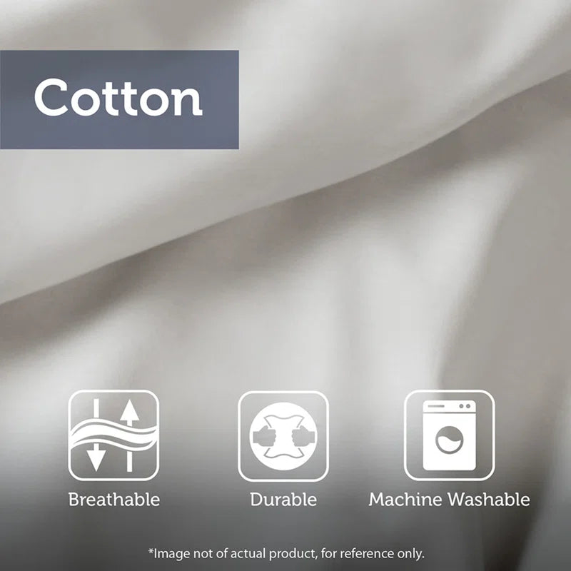 Hugo 3 Piece Cotton Seersucker Comforter Set