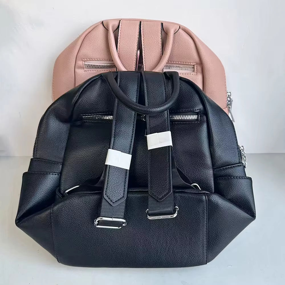Women'S PU Backpack Custom Name Fashion Ladies Small Backpack Bridesmaid Bride Gift Bag with Embroidered Name of Wedding Party