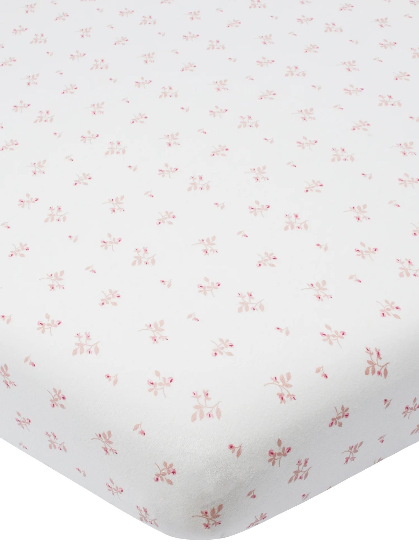 by Gerber Baby & Toddler Girl Ultra Soft Playard Sheet, Ivory Flowers