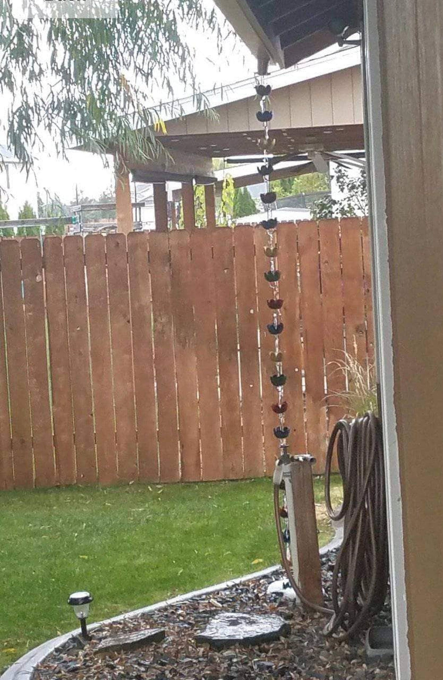 Lily Cup Rain Chain