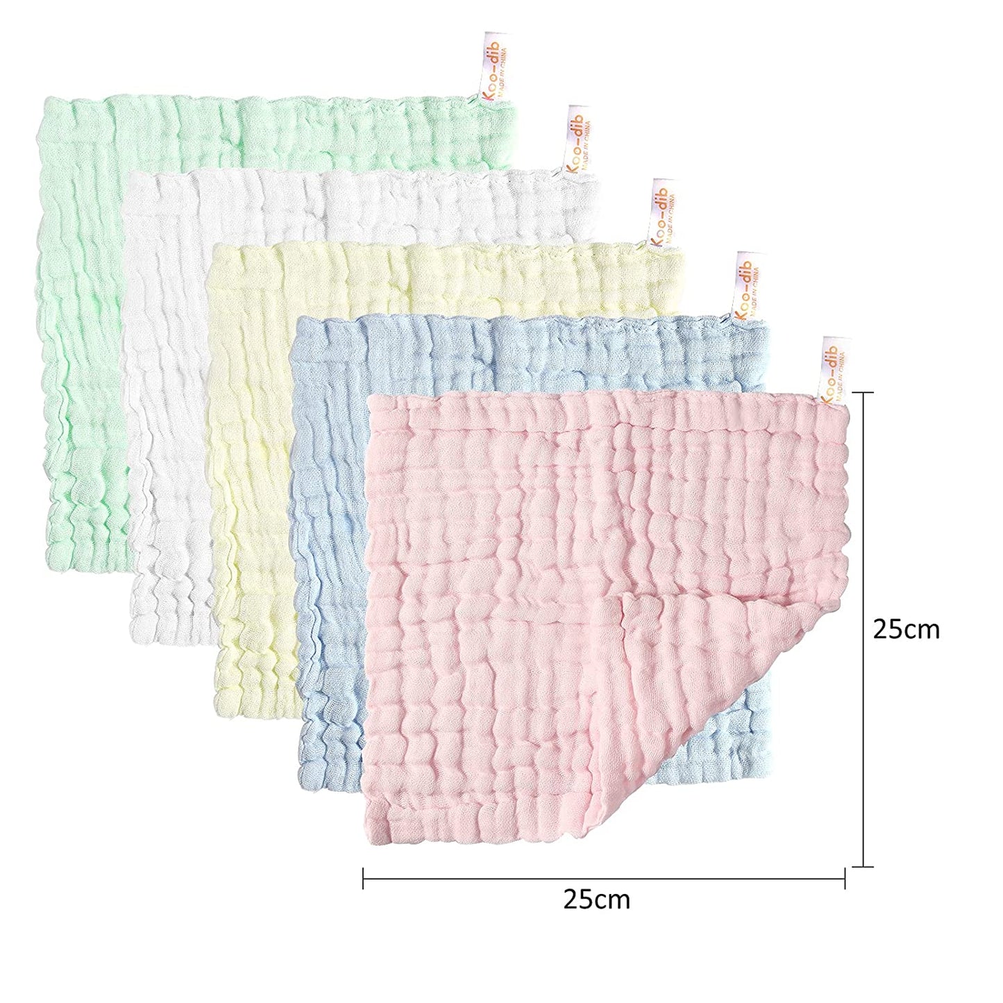 Baby Muslin Washcloths Baby Wipes Soft Newborn Essentials Baby Towels and Washcloths for Face Towel for Sensitive Skin Baby Wash Cloths 10 Pack 10X10 Inches Baby Register Shower Gift