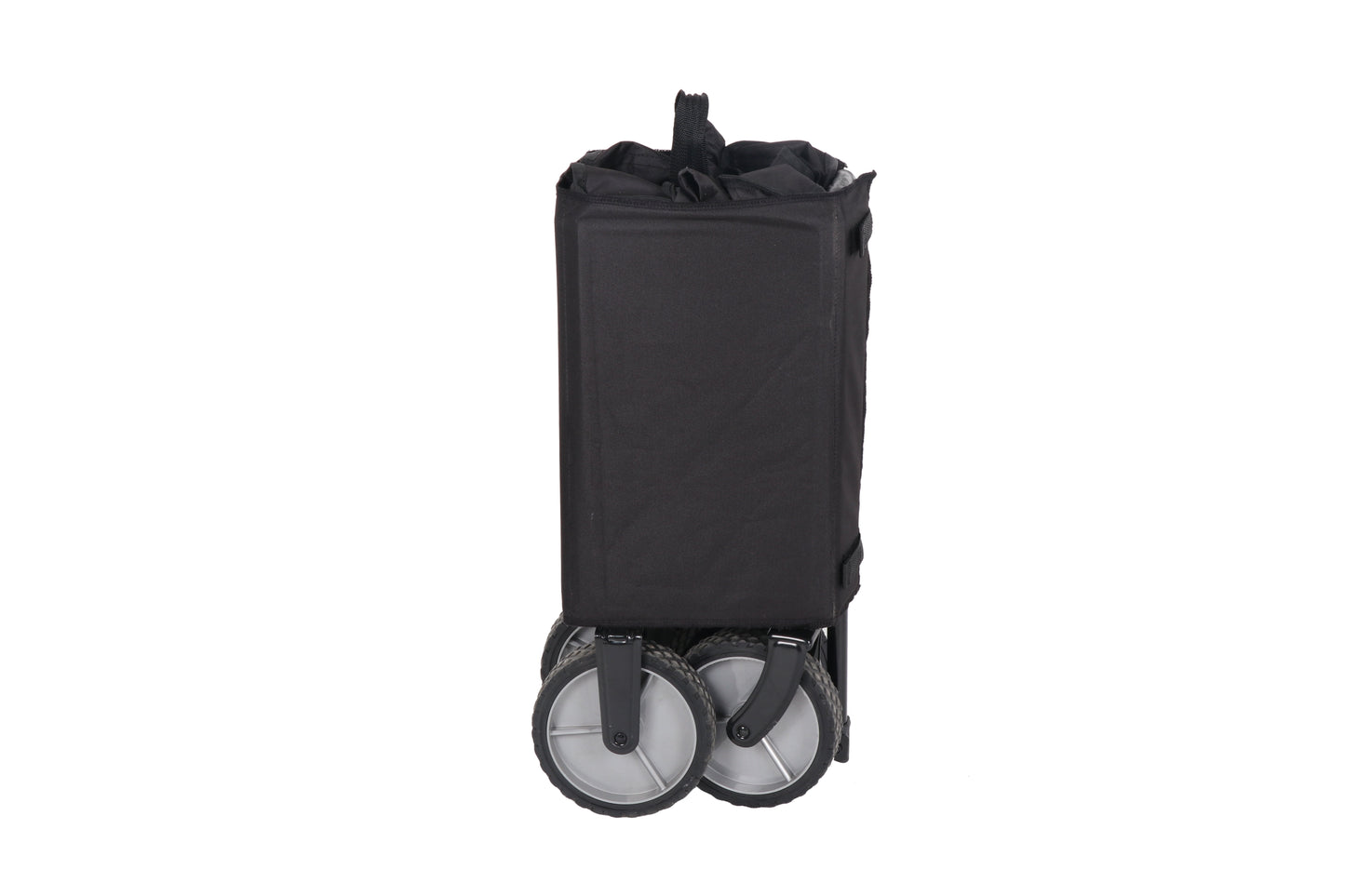 Multi-Purpose Big Bucket Cart, Black Wagon, Height 24"