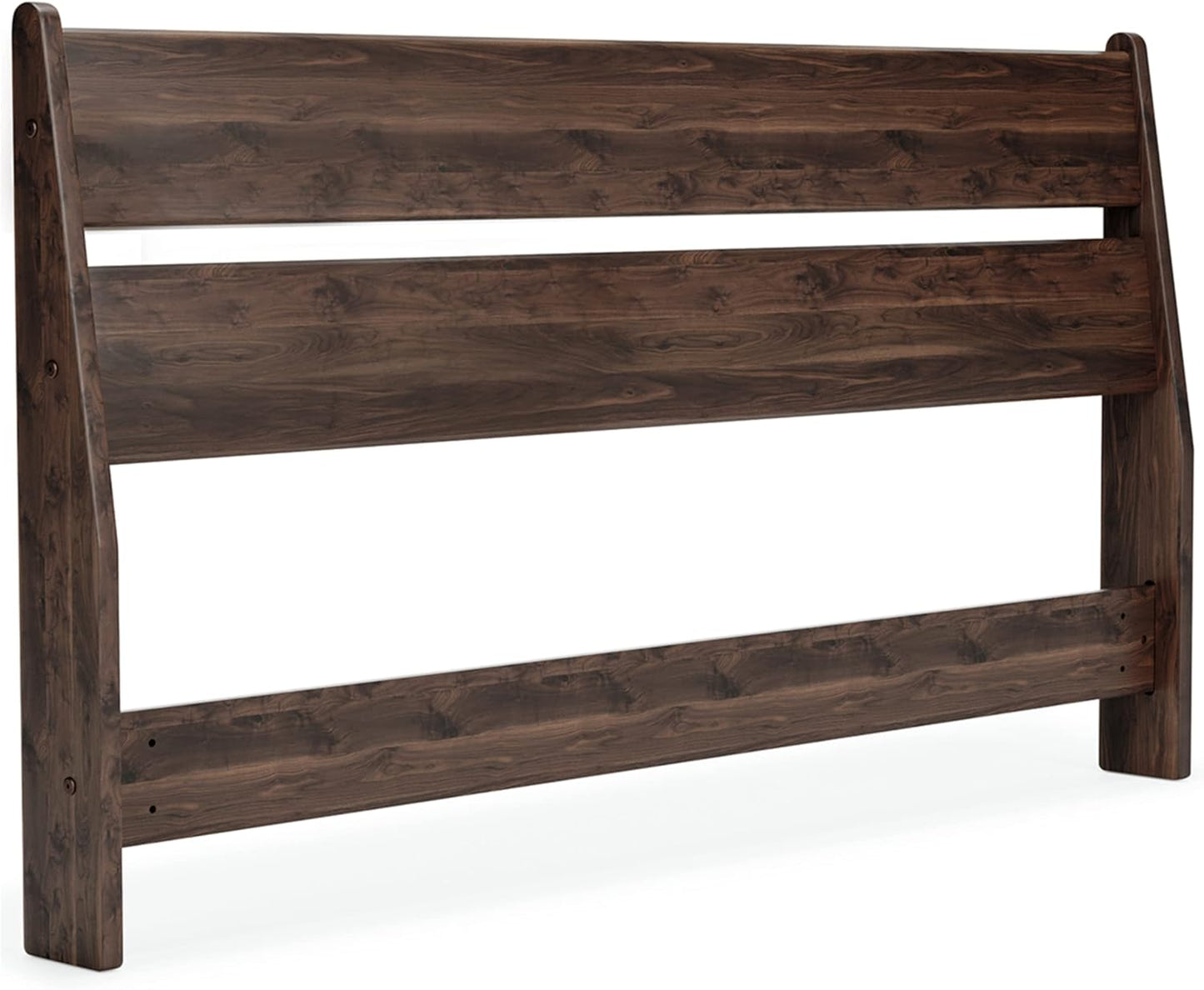 Calverson Modern Open Slat Panel Headboard ONLY, Queen, Brown