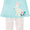 Baby-Girls Gingham Bunny Tunic Legginggingham BUNNY TUNIC LEGGING
