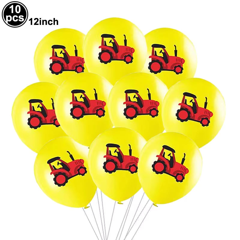 10Pcs Black White Animal Cow Latex Balloons Cow Helium Ballons Baby Shower Cow Birthday Party Decor Farm Animals Theme Balloons