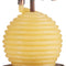 60-Hour round Candle, Eco-Friendly Natural Beeswax with Cotton Wick,Yellow