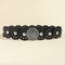 Round Shape PU Leather Belt