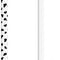 Cow Print Case for Apple Pencil 2Nd Generation Case Cover Silicone Protective Sleeve Skin Accessories with 10Pcs Apple Pencil Tips Cover (Black)