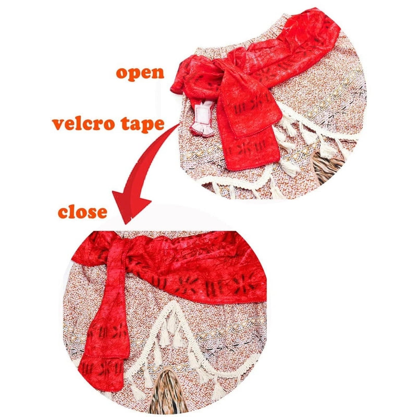 Princess Moana Costume for Girls Adventure Outfit Two-Pieces Crop Top Skirt Set Birthday Party Clothes
