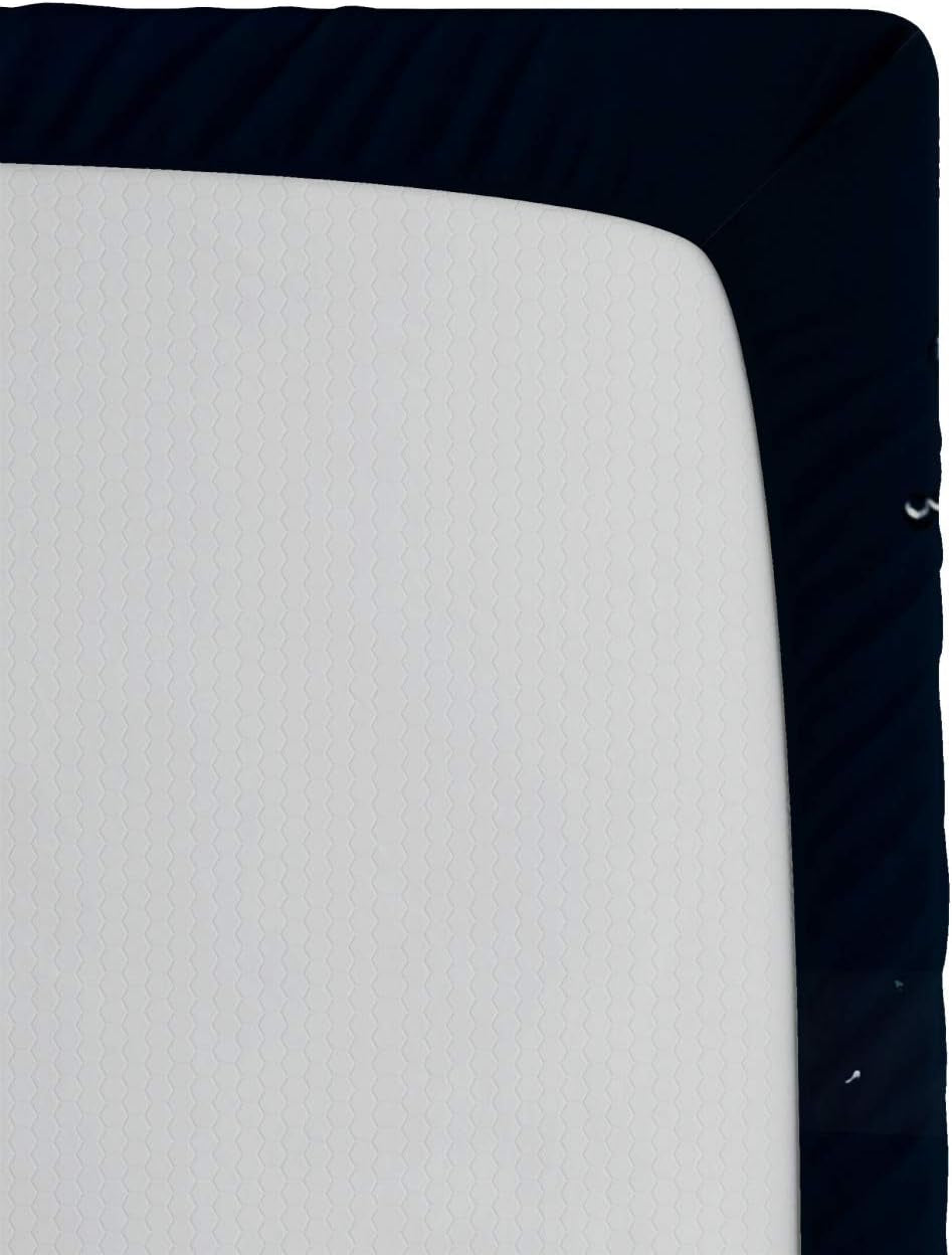 Sports Fitted Sheet, Basketball Ball and Water Splashing Thunder Lightning Themed Design, Bed Cover with All-Round Elastic Deep Pocket for Comfort, Twin Size, Dark Blue and Burgundy