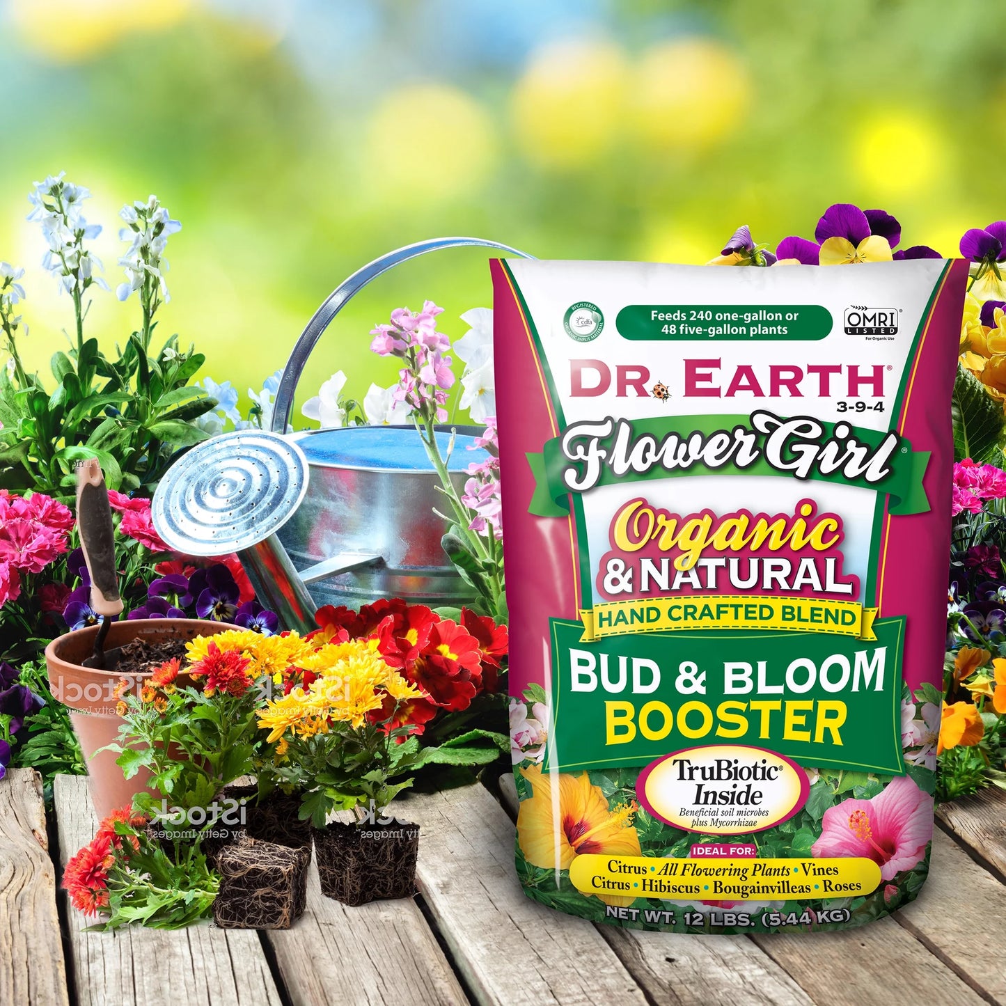 Flower Girl Premium Bud & Bloom Booster Plant Food, 3-9-4 Fertilizer, 12 Lb.