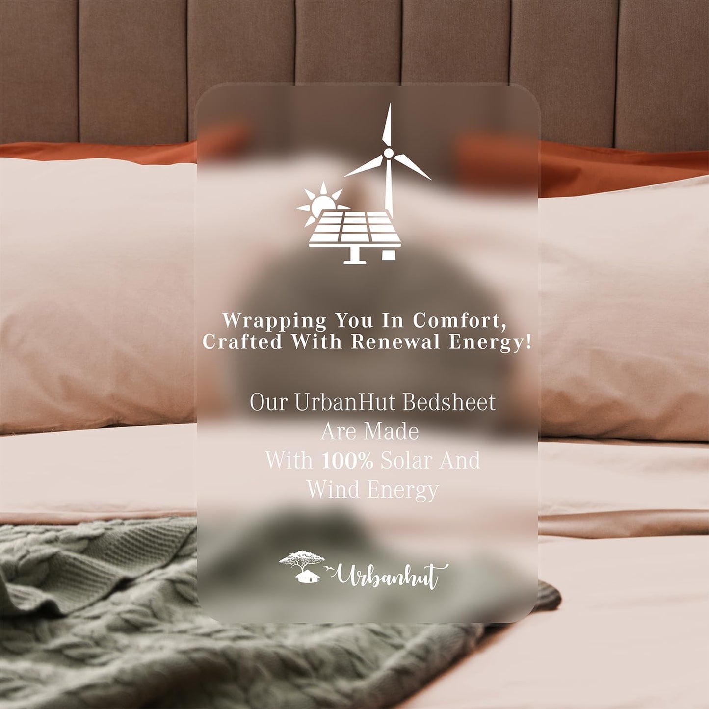 1000 Thread Count Egyptian Cotton King Sheets, Long Staple Soft & Breathable, 4 Pc Bed Sheet Sets, Luxury Hotel Sateen Sheets Fits 16" Deep Pocket - Blush Pink