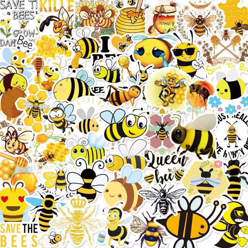 Bumble Bee Theme Party DIY Supplies Kids Birthday Party Decoration Latex Balloon Garland Disposable Tableware Set Baby Shower Su