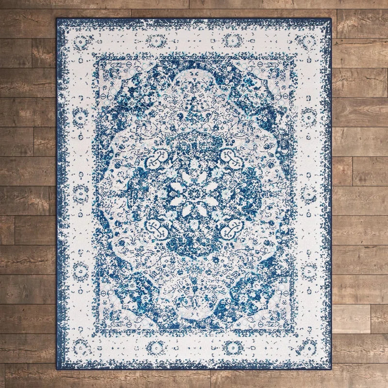 Oriental Blue/White Area Rug
