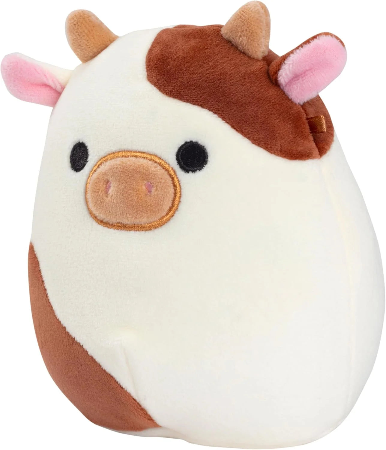 Original 5-Inch Ronnie the Brown Cow - Official Plush - Collectible Soft & Squishy Mini Stuffed Animal Toy - Add to Your Squad - Easter Basket Gift for Kids, Girls & Boys