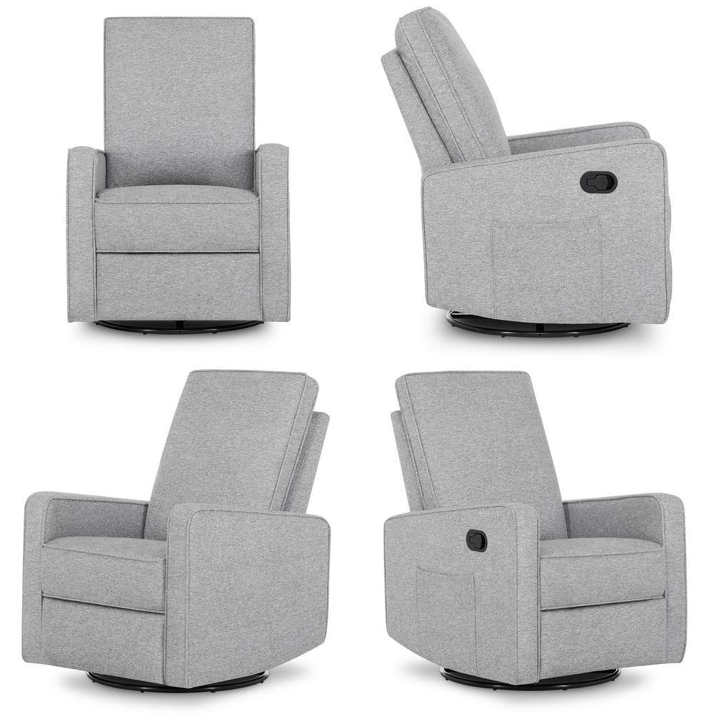 Skye Cobblestone Glider Recliner/Swivel Glider/Easy Assembly Recliner Chair