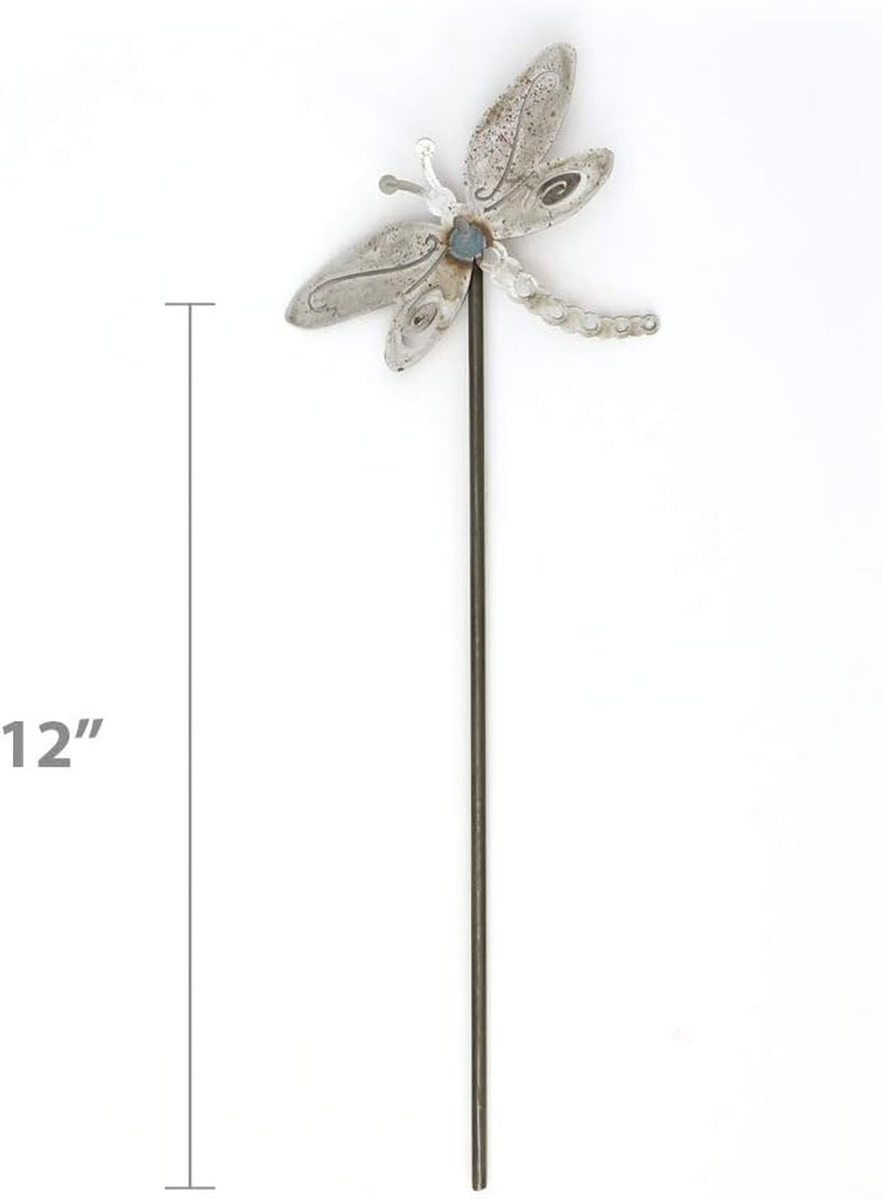 Small Garden Ake (Dragonfly), Silver