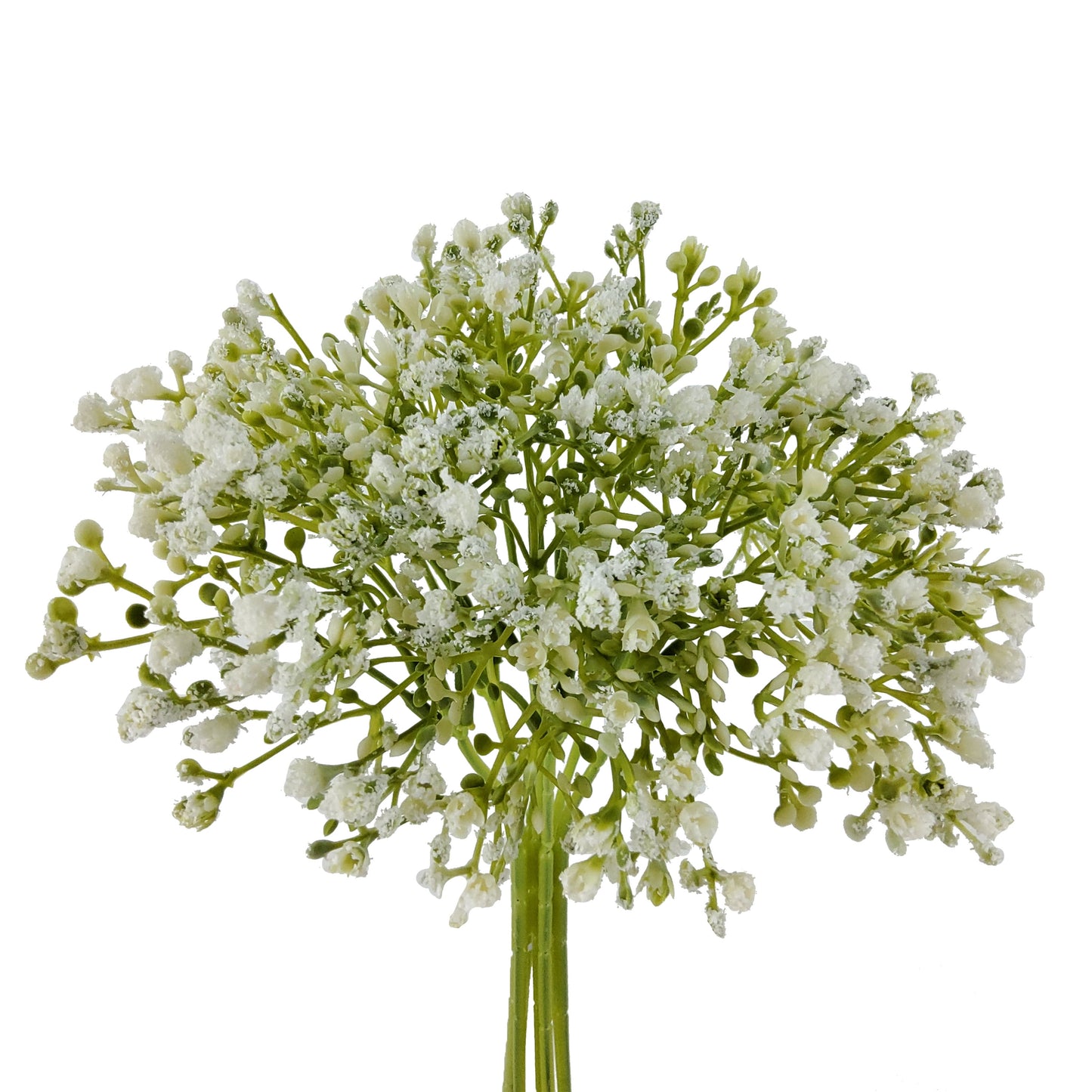 12 Inch Artificial Baby'S Breath Flower Pick, White Color. Indoor Use.
