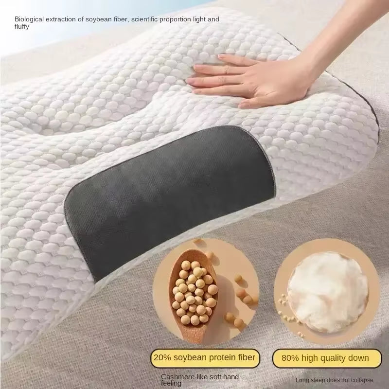 Bee Accent Pillow for Cervical Vertebrae Protection, 2025New