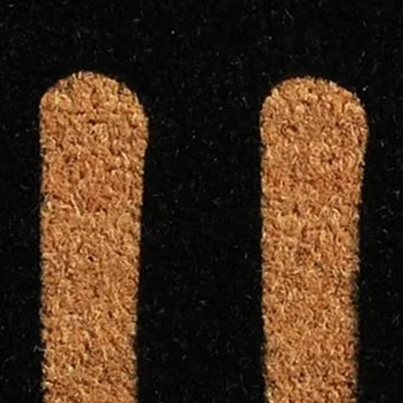 Script Hello Outdoor Coir Doormat, 24" X 36"