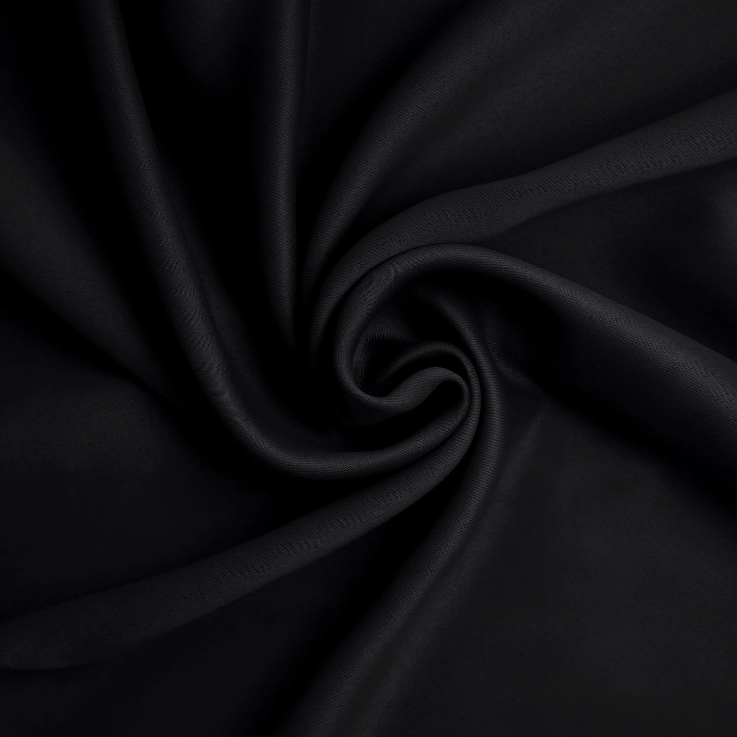 Grommet Blackout Single Curtain Panel, Black, 40"W X 63"L
