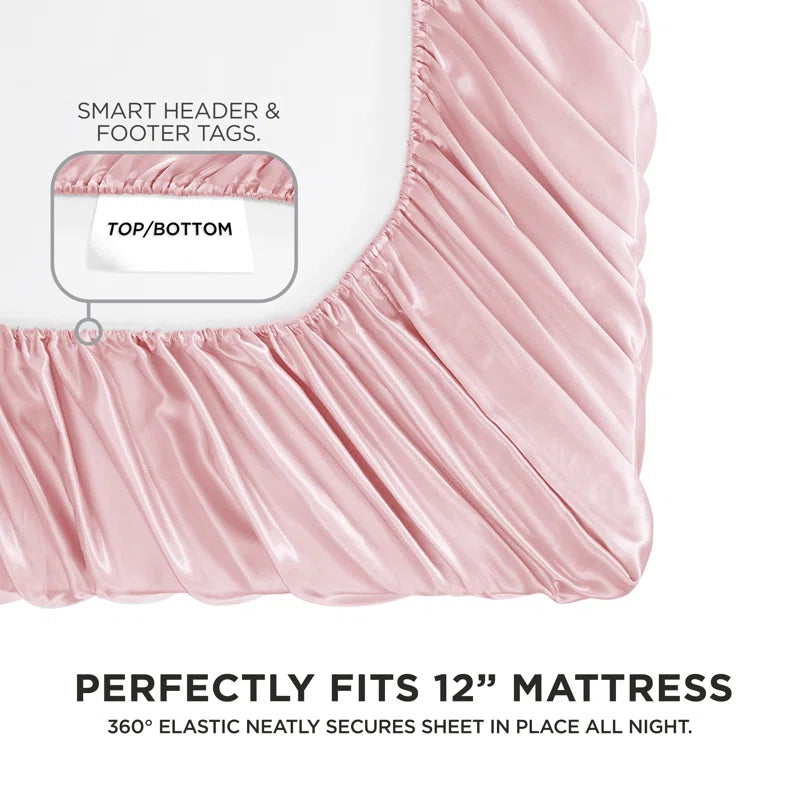 Premium Silky Satin Sheet Sets
