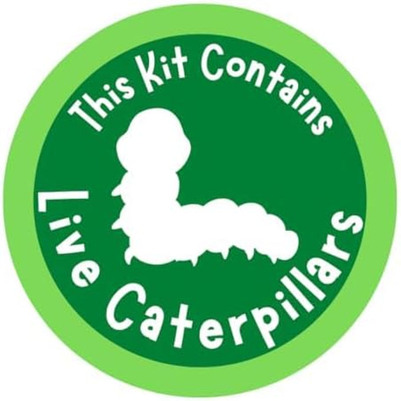 Butterfly Farm™ | Butterfly Kit with Live Cup of Caterpillars | 5 Caterpillars, Reusable Habitat, STEM Butterfly Journal & More