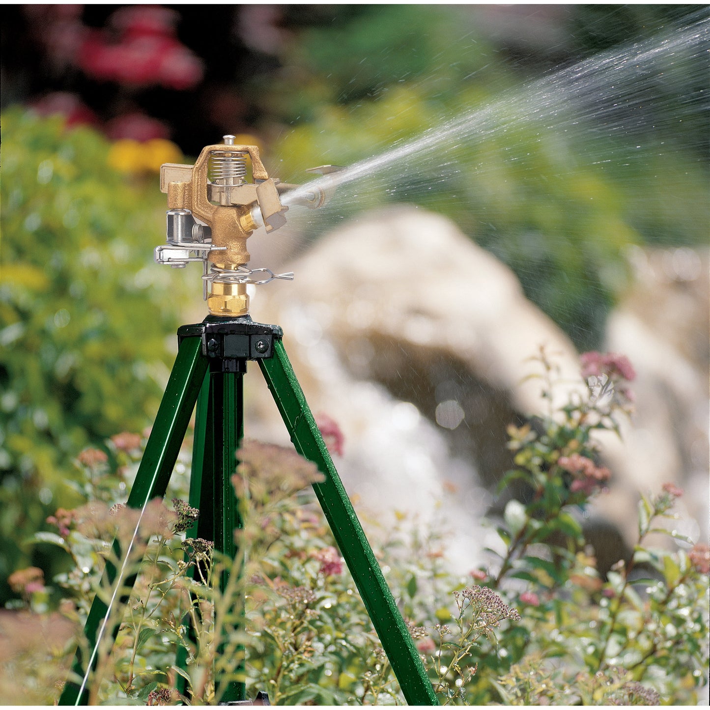 1/2" Brass Impact on Adjustable Tripod Base Rack