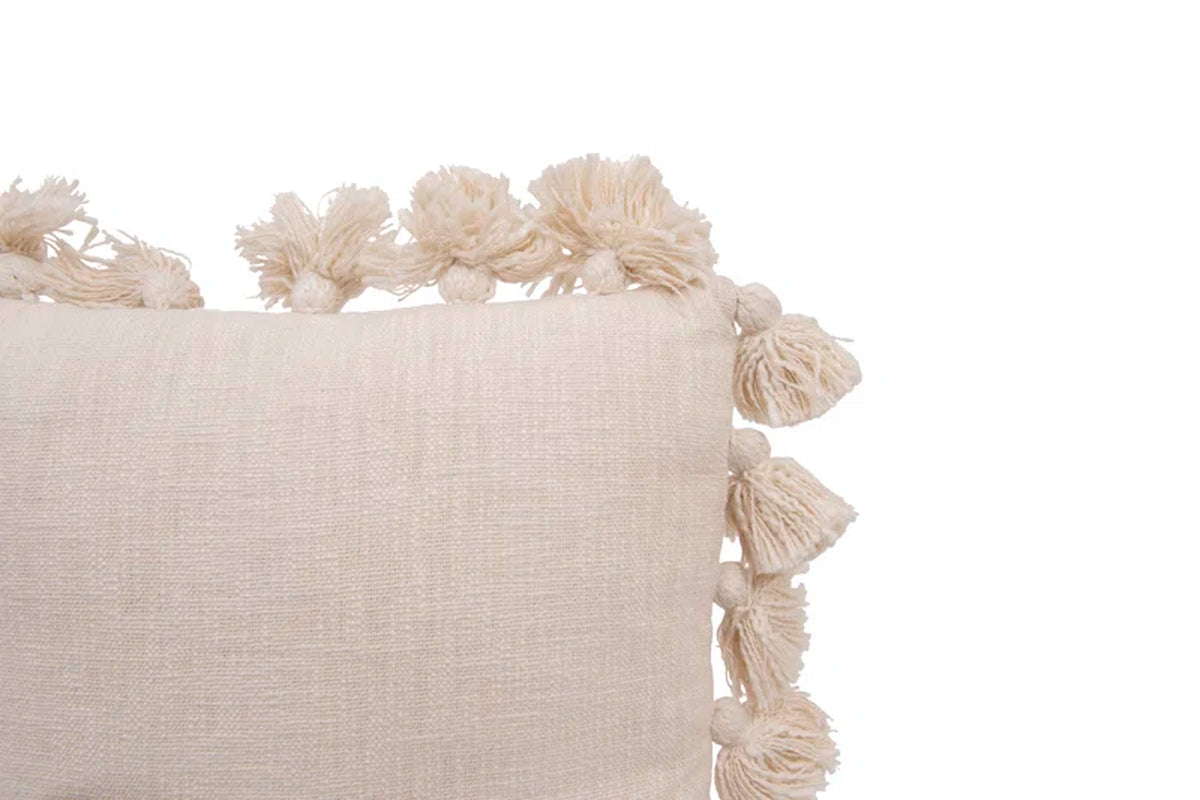 Vivienne Tassels Throw Pillow