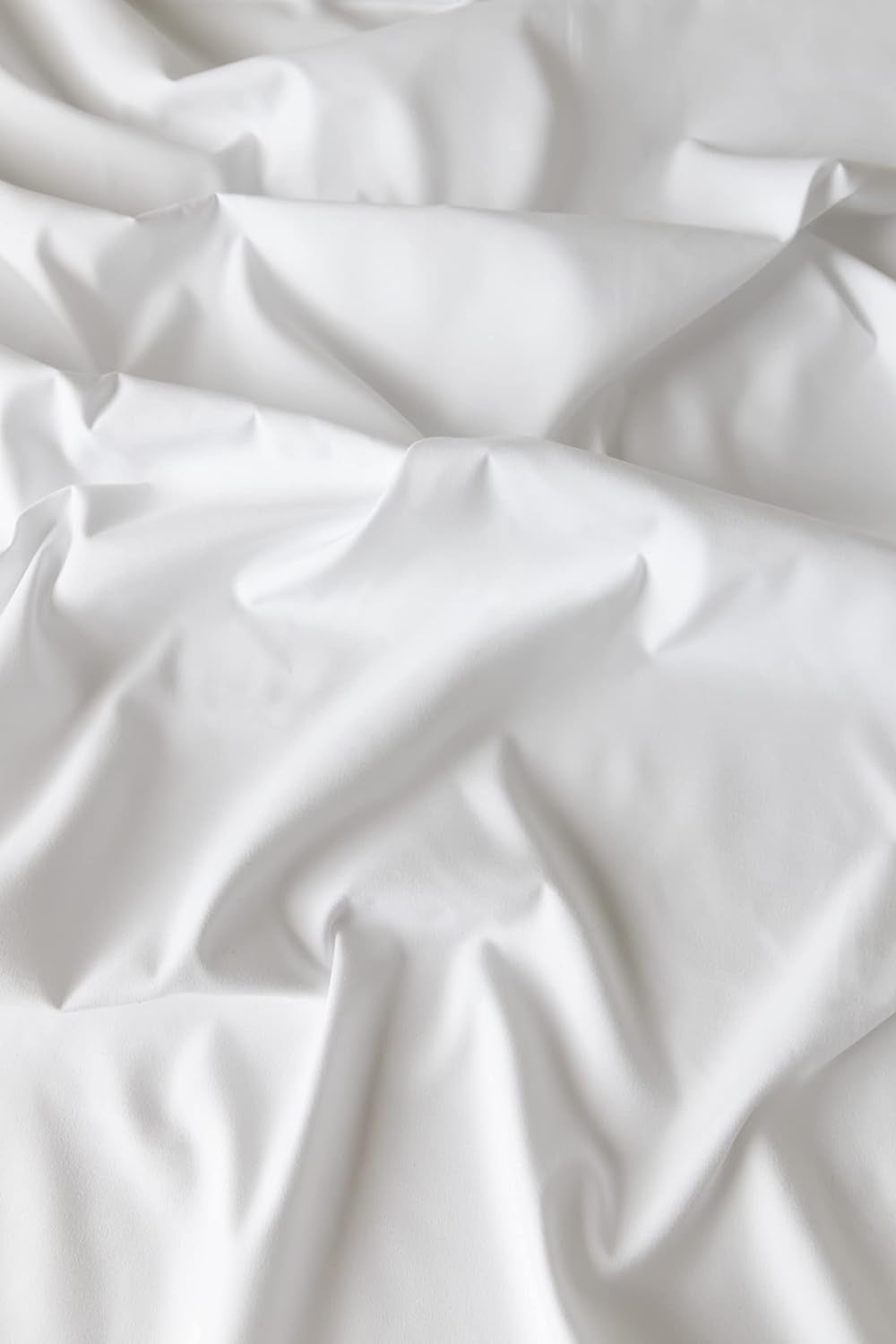 White King Flat Sheet Only, 132" X 110" Oversized Top Sheets, Hotel Collection Bedding, California/King Top Sheet Stays Tucked on Toppers, Pillow Tops, White Flat Sheets