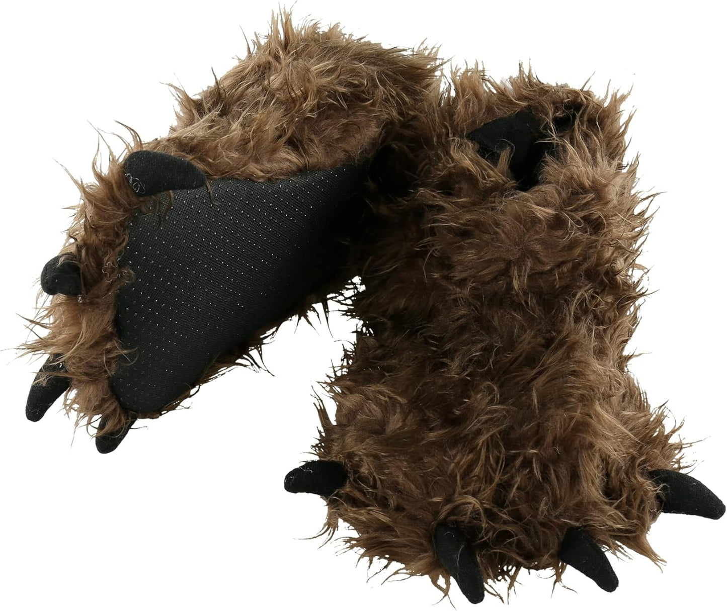 Animal Paw Slippers for Kids and Adults, Fun Costume for Kids, Cozy Furry Slippers