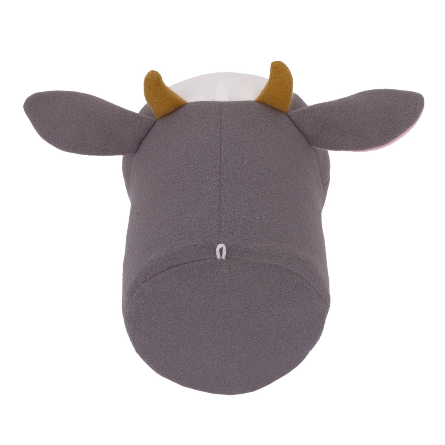 Plush Fleece Cow Head Wall Décor